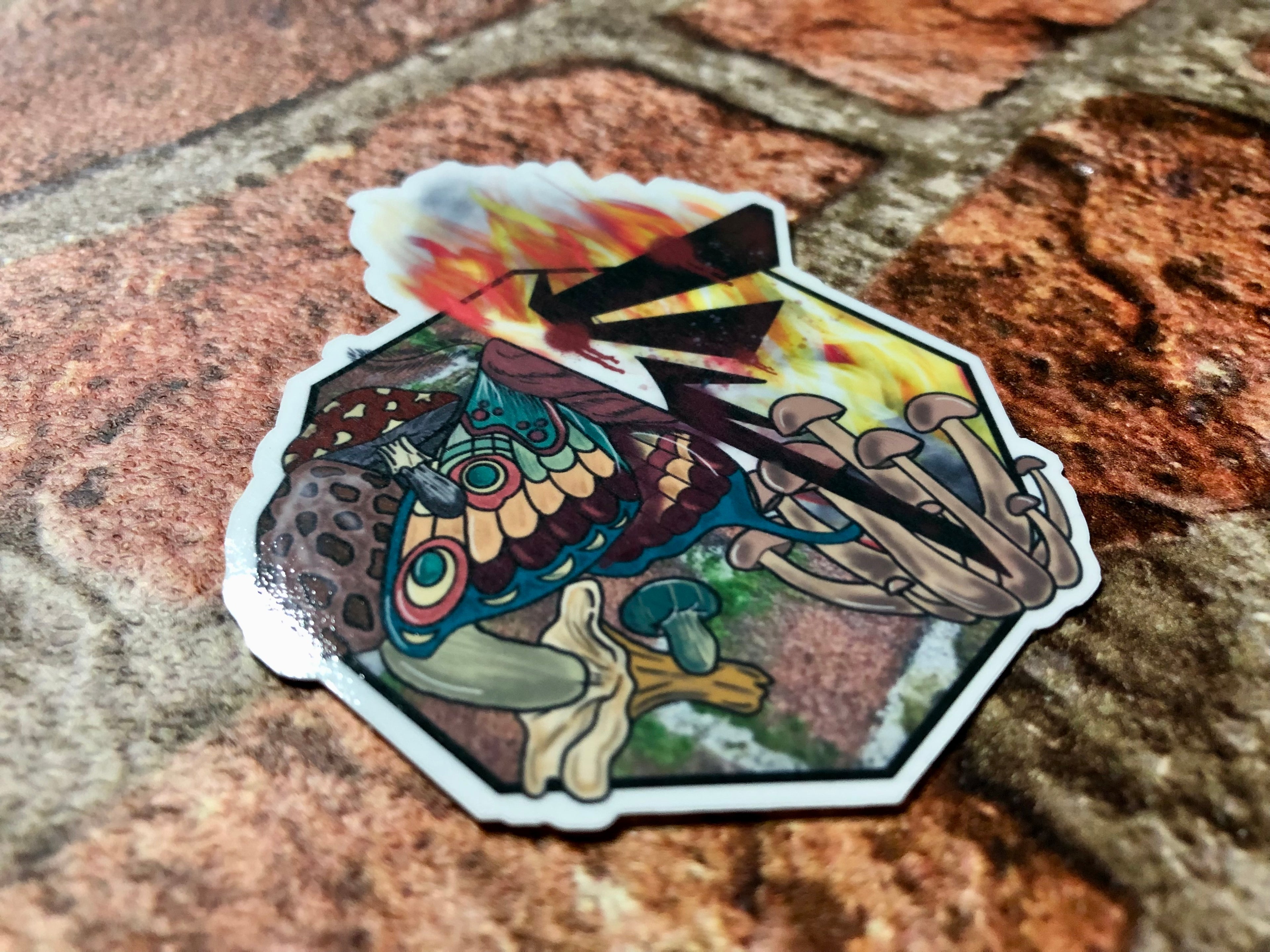 The Moth - Sticker