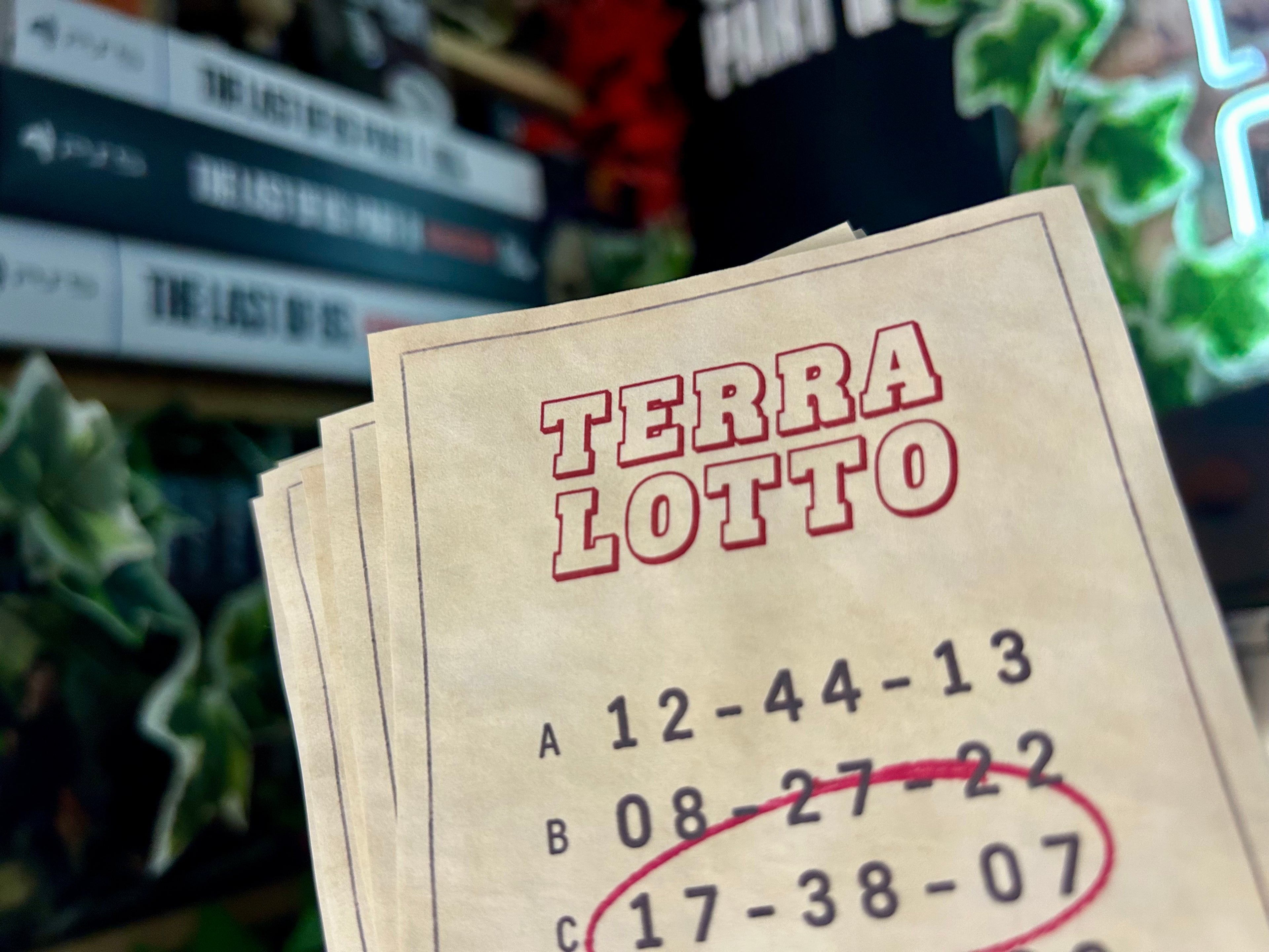 Lotto Ticket Prop