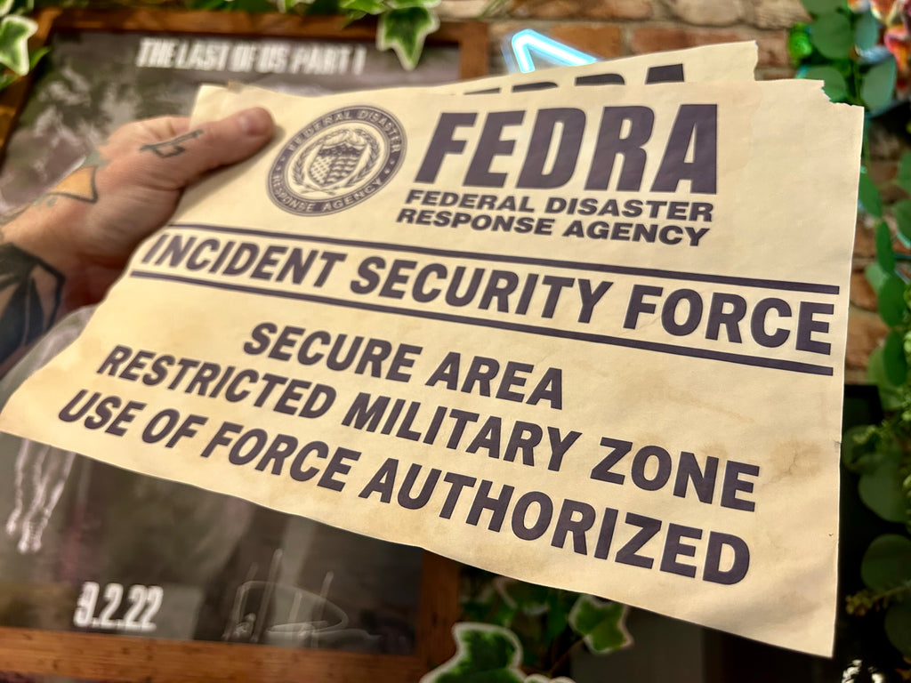 Secure Area - Poster