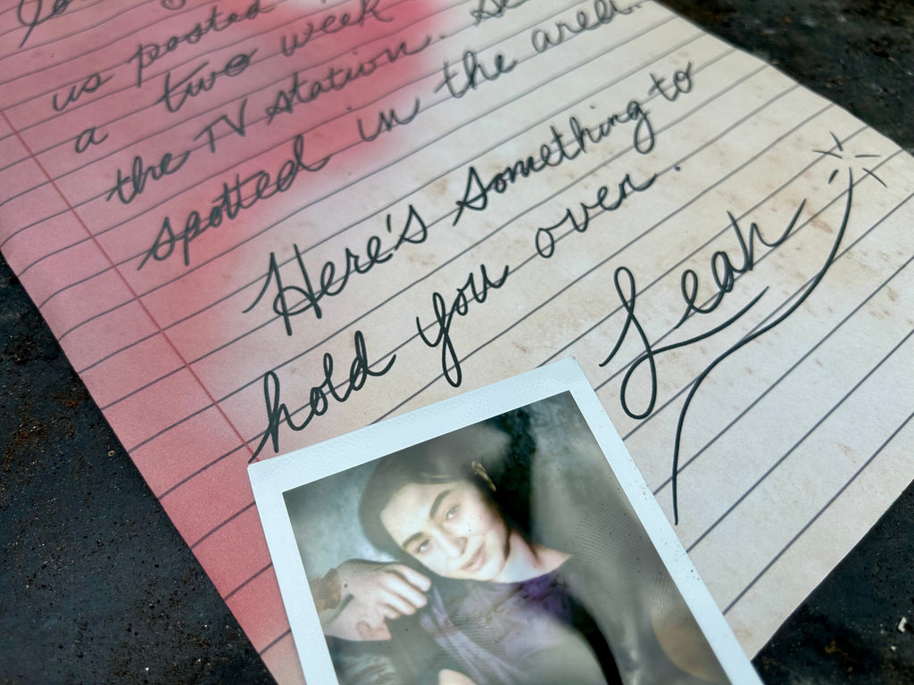“Here’s Something To Hold You Over” - Letter