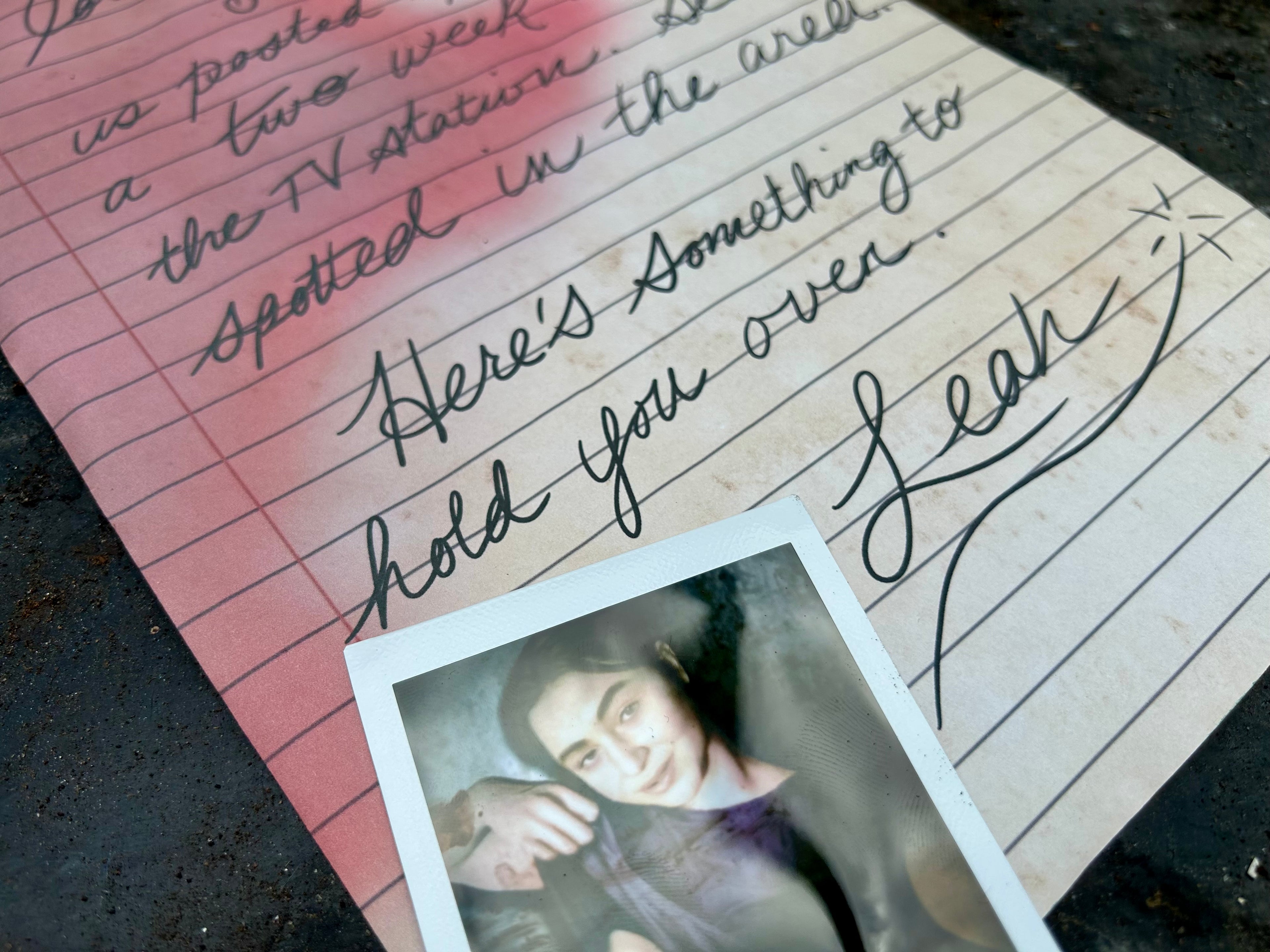 “Here’s Something To Hold You Over” - Letter