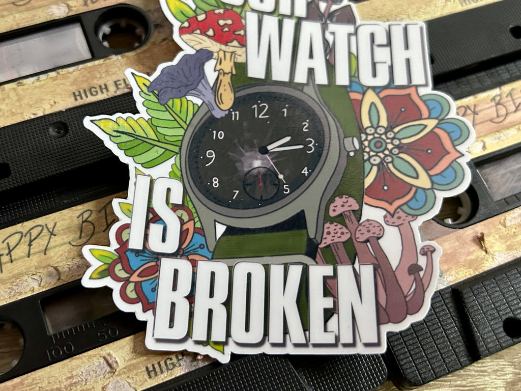 The Broken Watch - Sticker