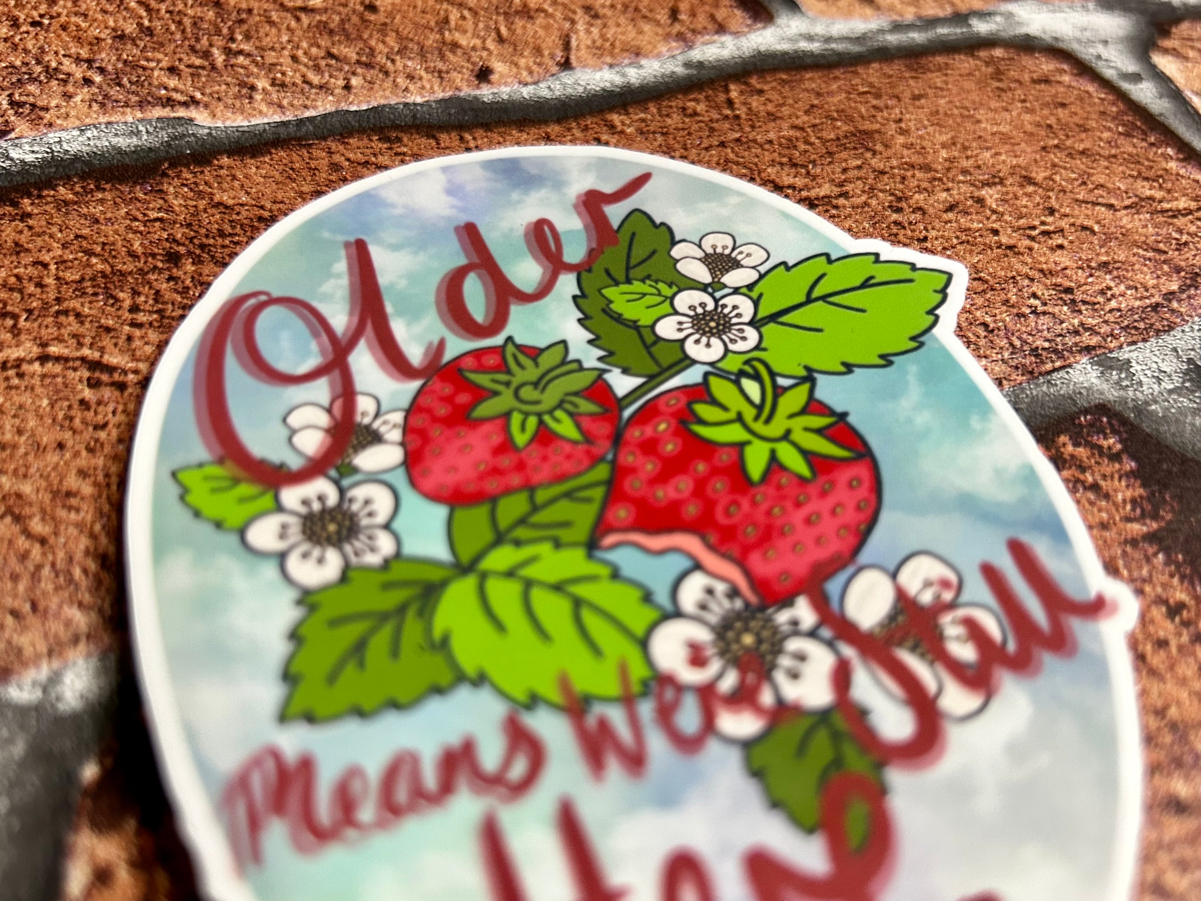 Strawberry - Sticker (TV Series)