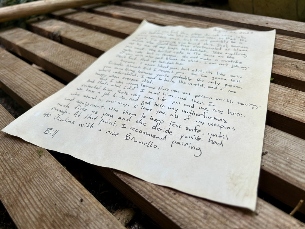“Do Not Come In To The Bedroom” - Letter (TV Series)