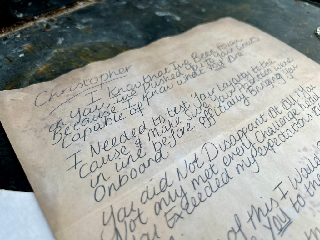 “Custom Resistance Recruitment” - Letter